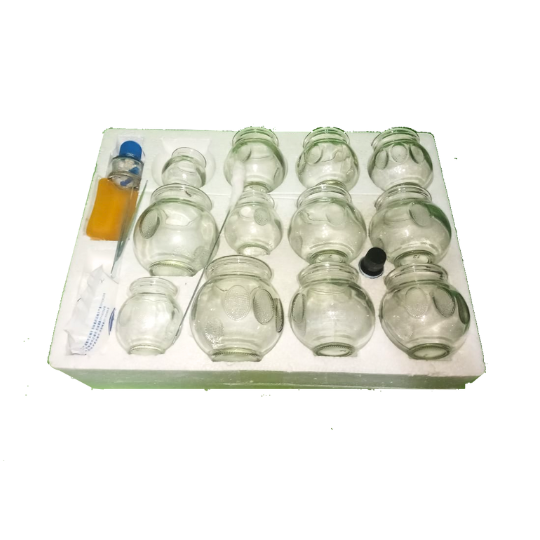 Set Bekam Kaca 12 Cup (Bekam Api)