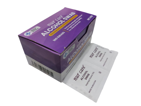 Alcohol Swab (100 Pad) - Image 4