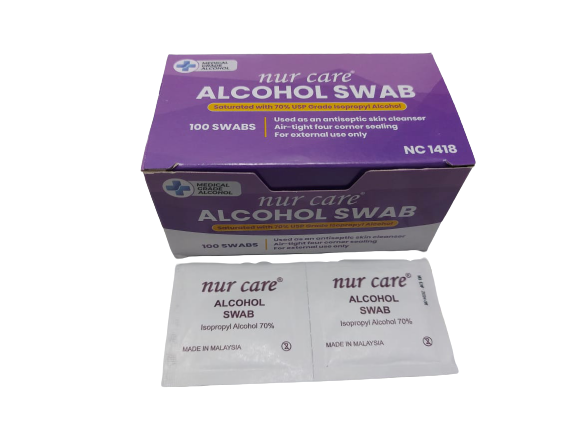 Alcohol Swab (100 Pad) - Image 3