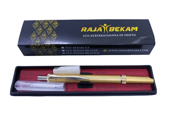 Pen Bekam RB Gold Black - Image 9