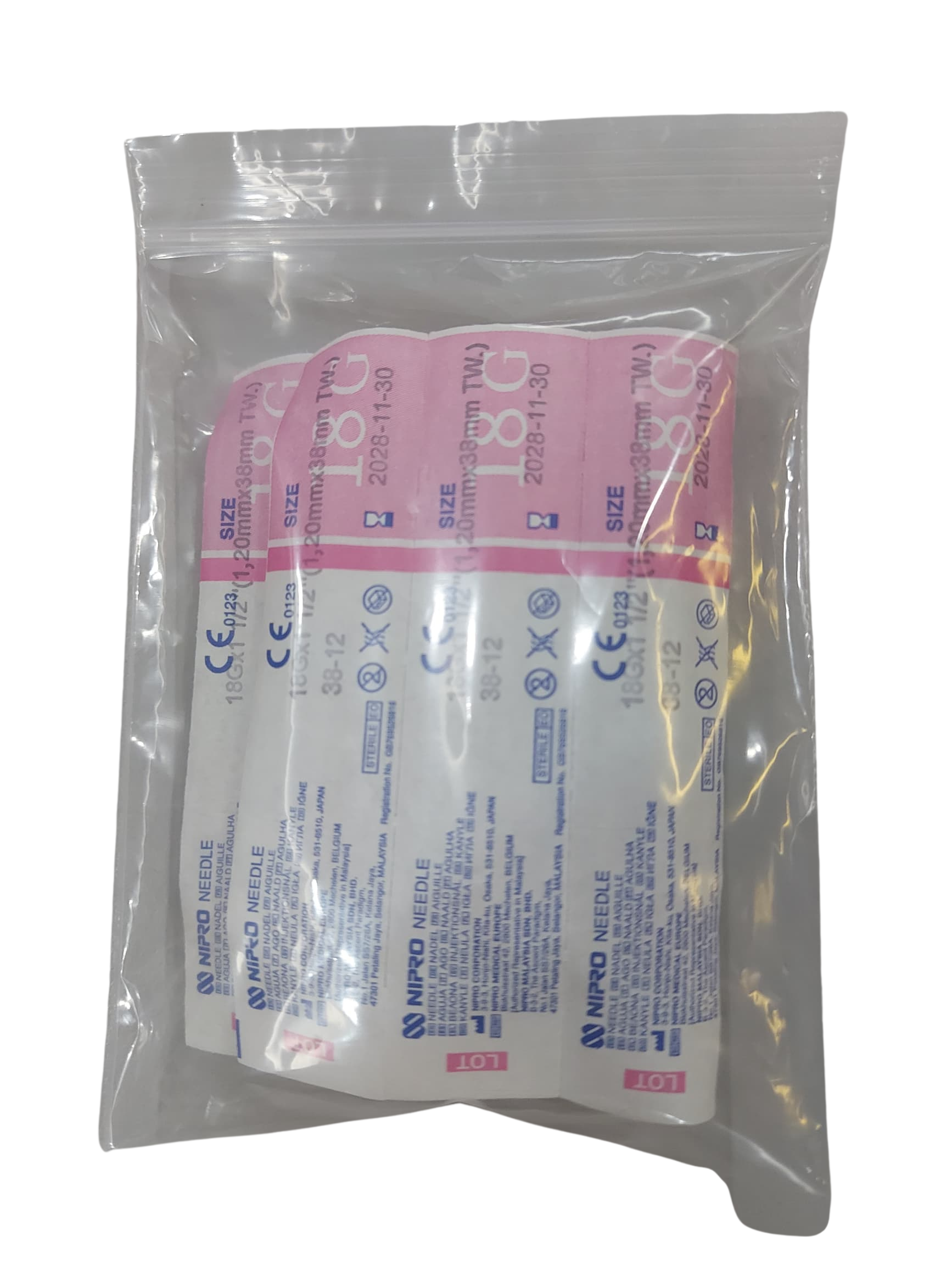 Jarum Fashdu 18G NIPRO Japan (10pcs) - Image 5